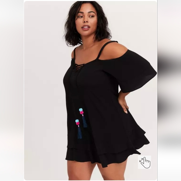 torrid Other - Torrid Off-Shoulder Cover-Up Dress